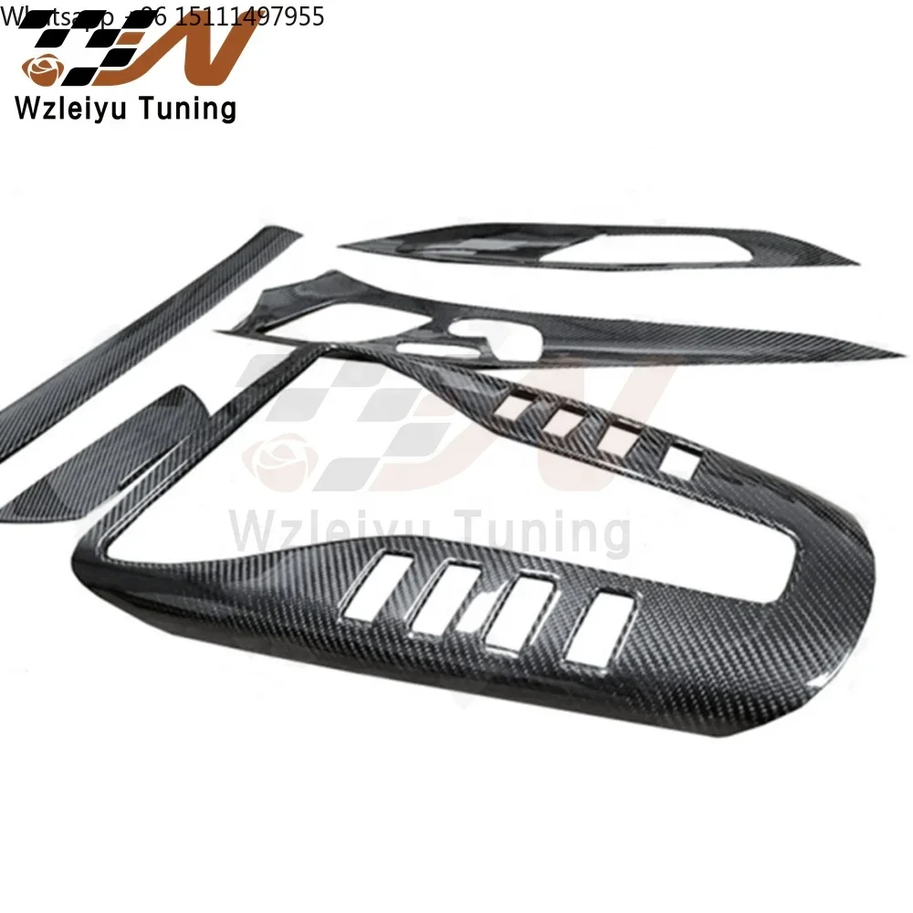OEM Style Dry Carbon Fiber Interior Kit Fit for Benz AMG GT43 GT50 GT53 GT63 19-20 High Quality Fitment
