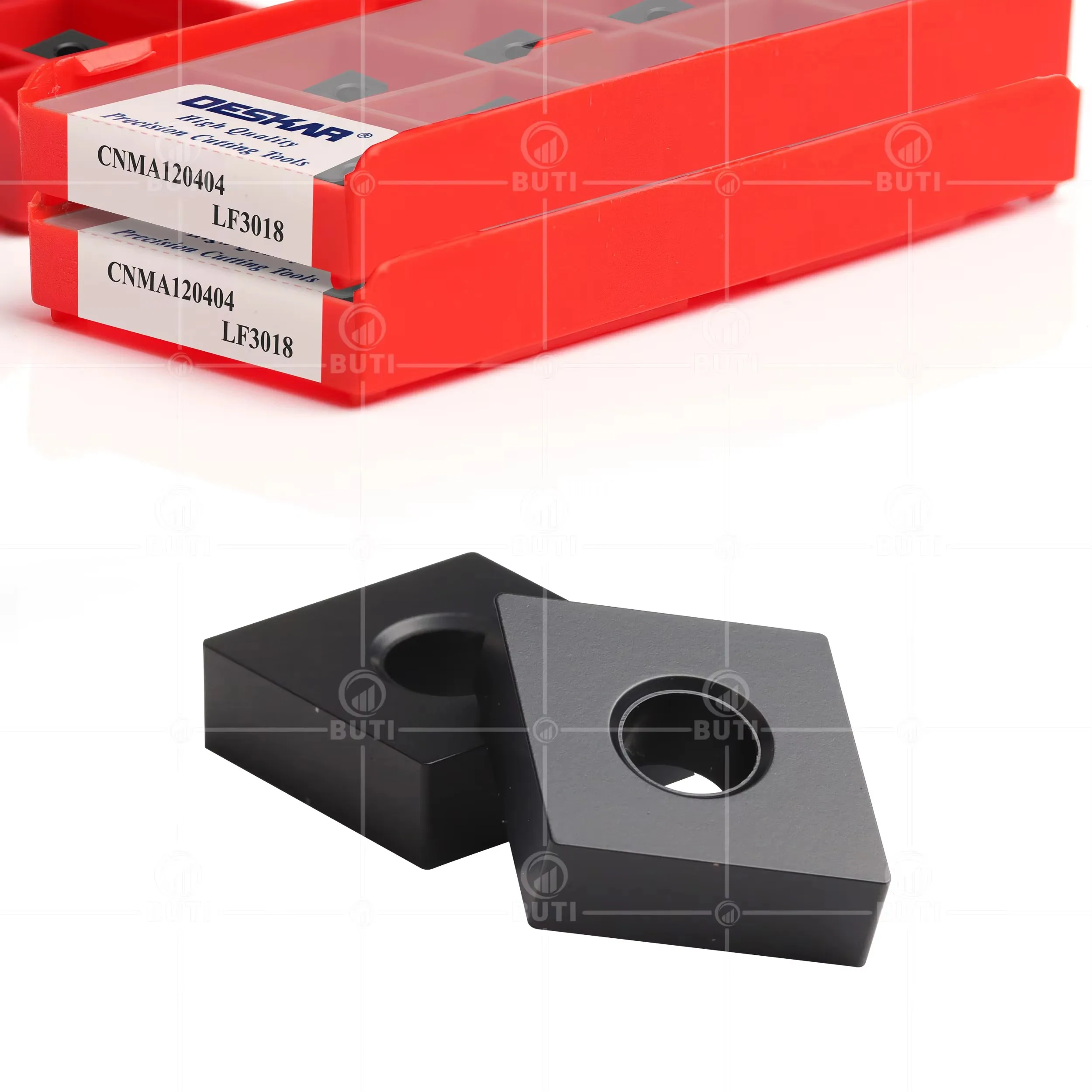 DESKAR 100% أصلي CNMA 120404   CNMA 120408   CNMA 120412   LF3018 كربيد إدراج مخرطة CNC تحول أدوات مخرطة قطع أجزاء القاطع