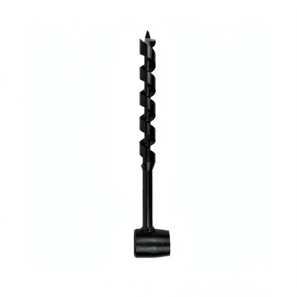 Manual Wood Boring Auger Drill Long Twist Bit Hole Puncher For Outdoor Camping Bushcraft Carpentry Hand Tooling