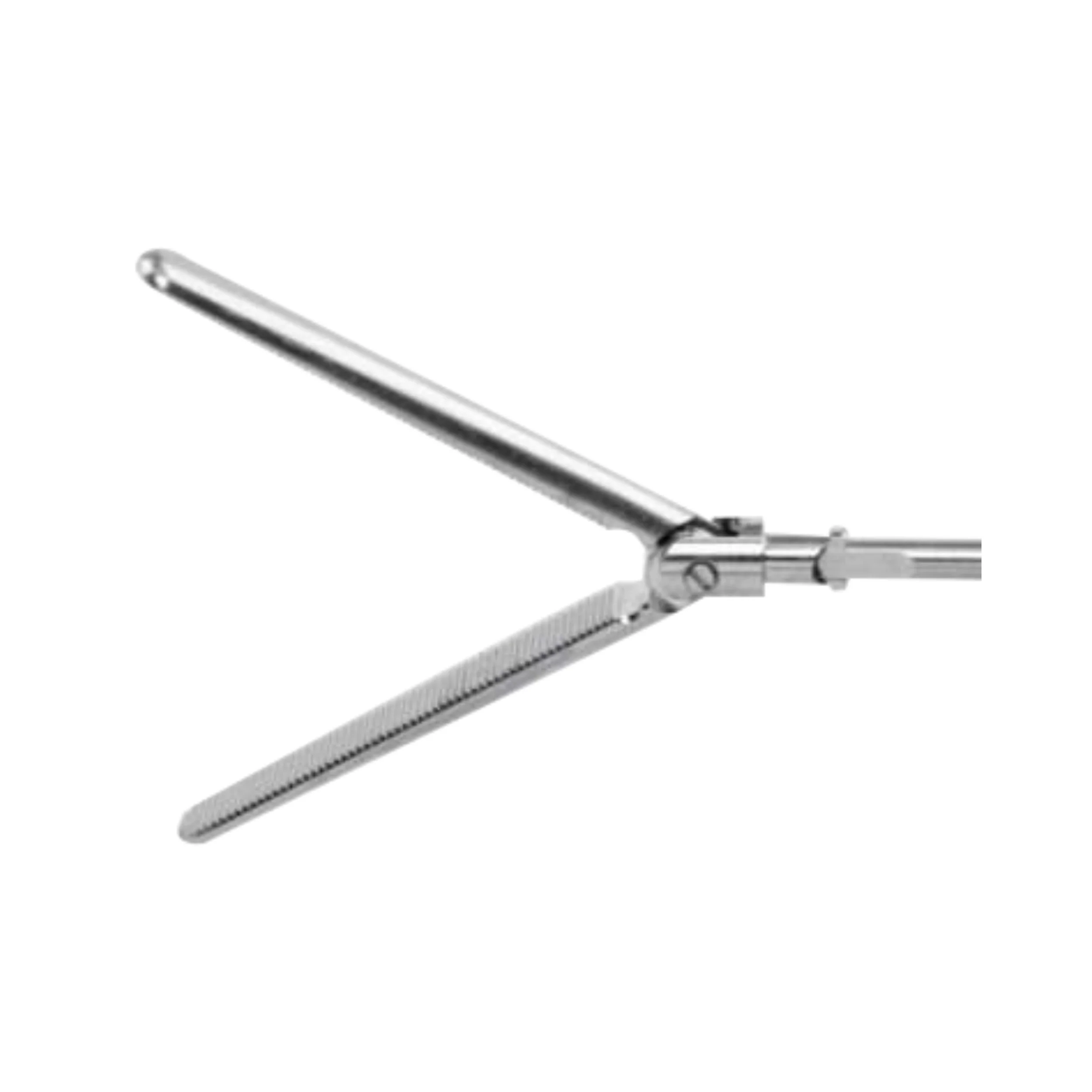 Frontsurg Goldbeck Forceps 35mm Intestinal Grab Forceps, Laparoscopic Goldbeck Grab Forceps, Intestinal Grab Forceps 2C0587