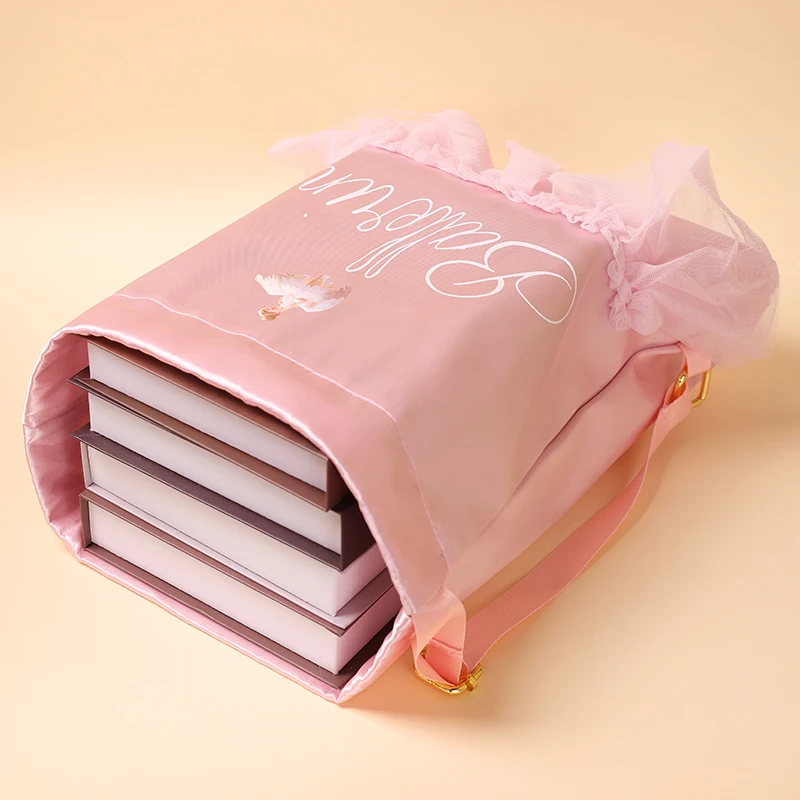 Kids Dance Ballet Bag Large Capacity Fashion Bag Custom Dance Bag Kids Travel Bag Lace Bag for Girls Yoga Bag