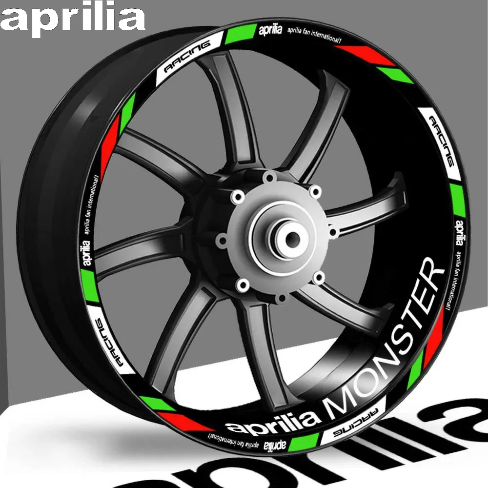 For Aprilia Wheels Stickers Motorcycle Accessories Pegaso Tuono Shiver GPR RS SR GT RS660 RSV4 RS4 V4 900 750 660 457 150 125 50