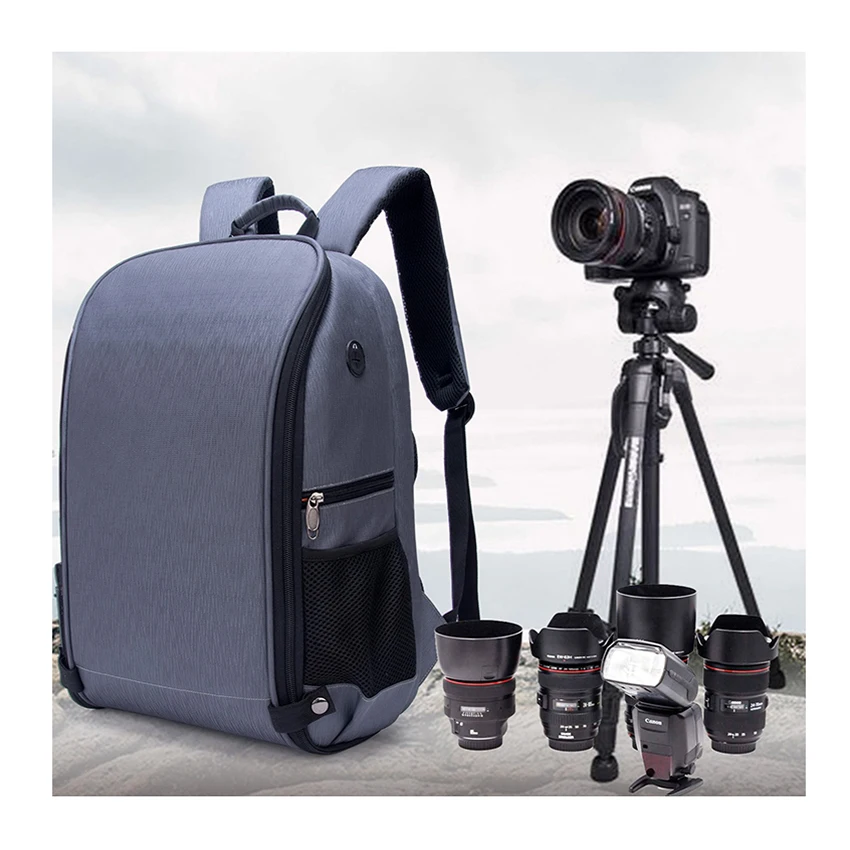 

Large capacity professional photography backpack anti-theft camera bag waterproof suitable for Canon Nikon Sony