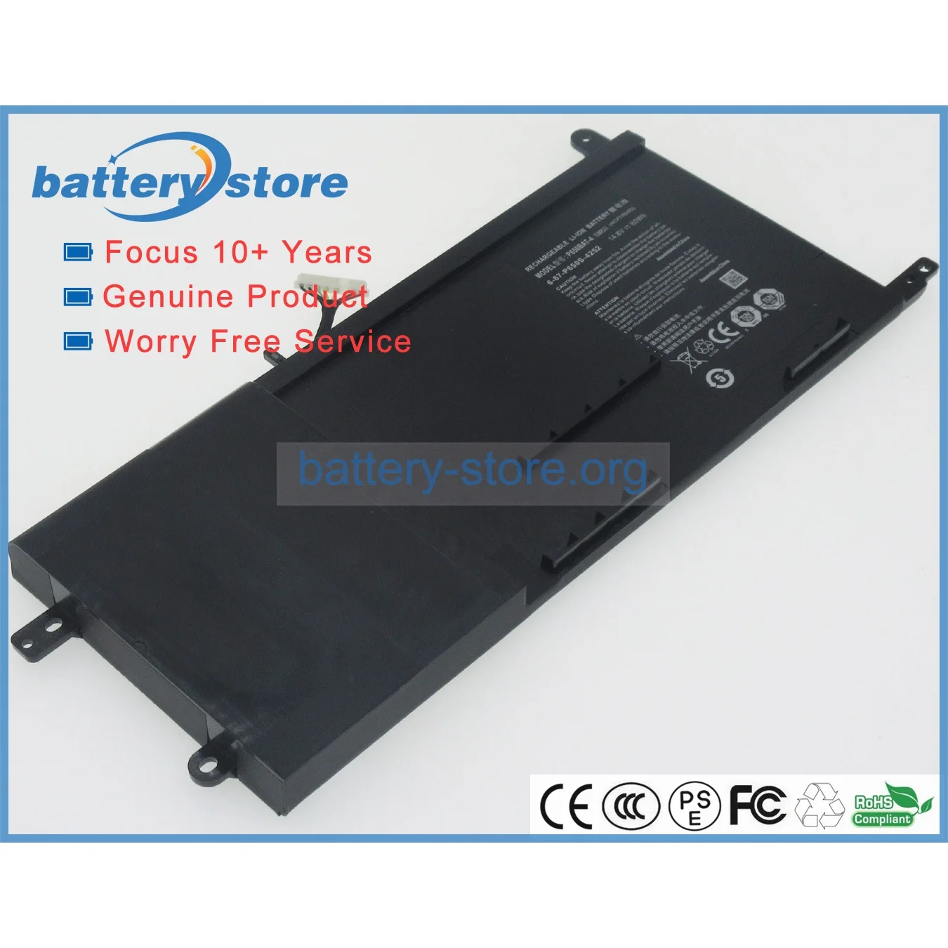 Genuine Original Laptop Batteries for 6-87-P650S-4252,P6MBAT-4,4ICP7/65/80,Z8,P650SA,P650HS-G,P650RE3,P671SG,14.8V,6 Cell