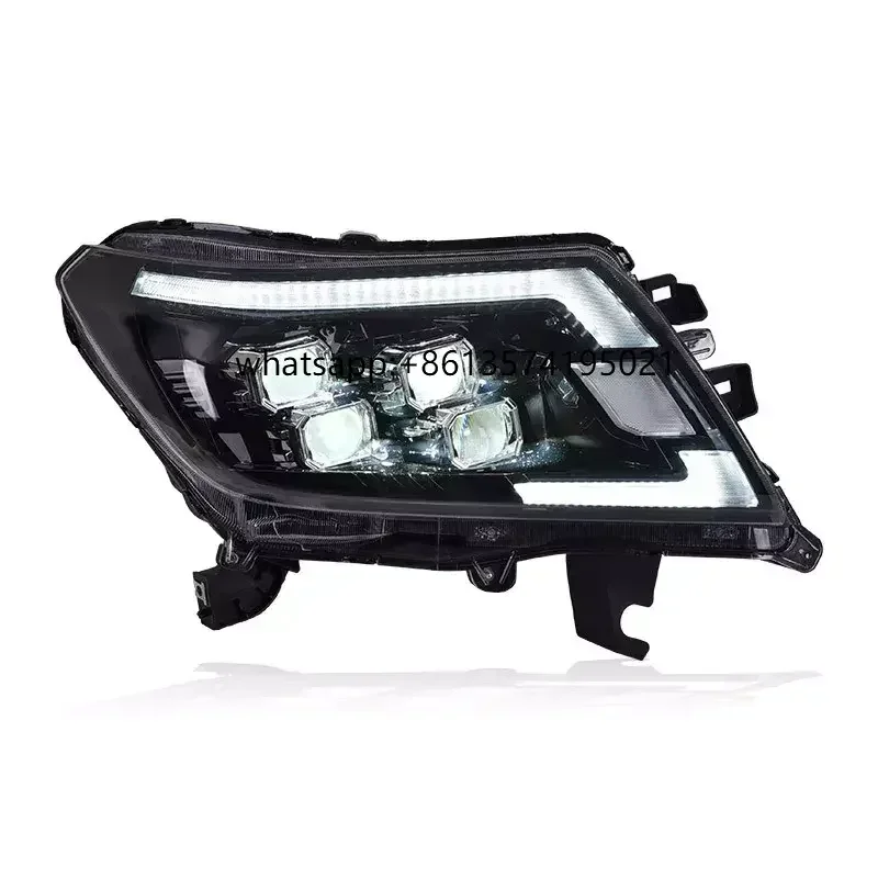 

THeadlight For Navara LED Headlights 2014-2021 NP300 Head Lamp Car Styling DRL Signal Projector Lens Auto Accessories Lights