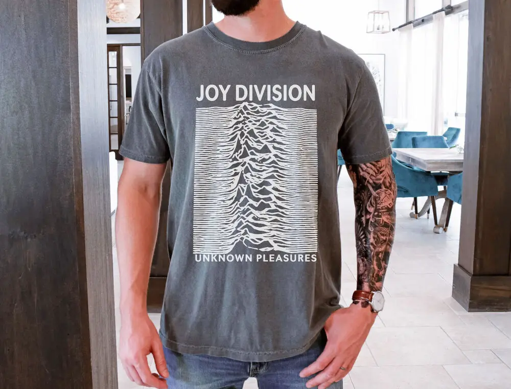 Joy Division T-Shirt 70s English Rock Band Vintage Black Comfort Colors 1717 Tee