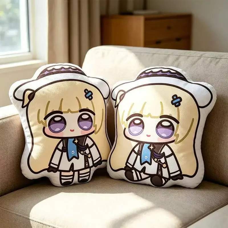 Phoebe Q Version Cute Plush Pillow Cartoon Anime Merchandise Throw Pillow For Home Sofa Decor Anime Lovers Gift