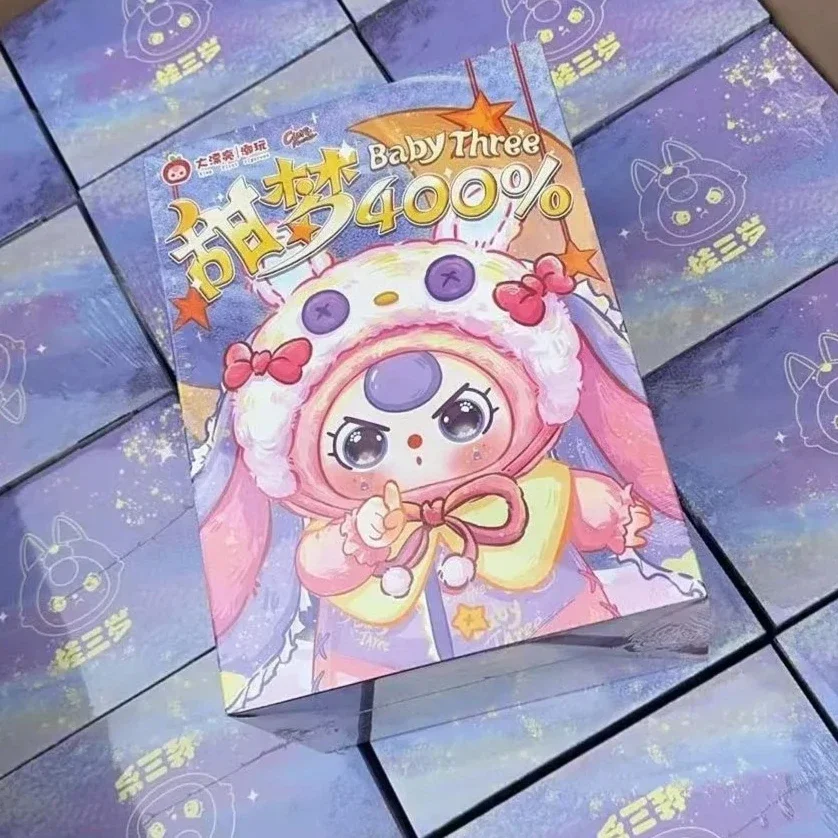 

In Stock Hot Arrival Baby Three 400% Sweet Dream Series Cute Blind Box Decor Vinyle Dolls Kawaii Collect Children Birthday Gifts
