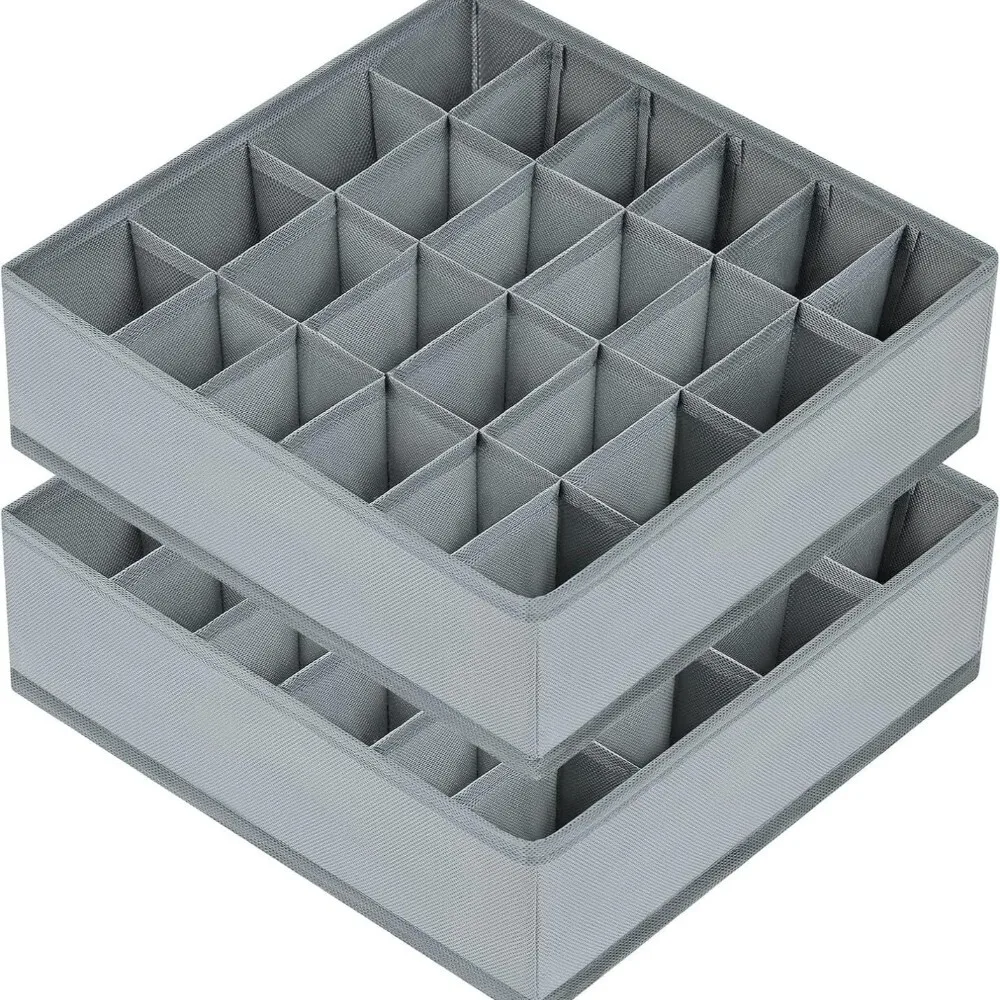 

Drawer Fabric Socks Underwear Storage Divider Household Large Capacity Organizer Box for Closet Bedroom Office Home Organization