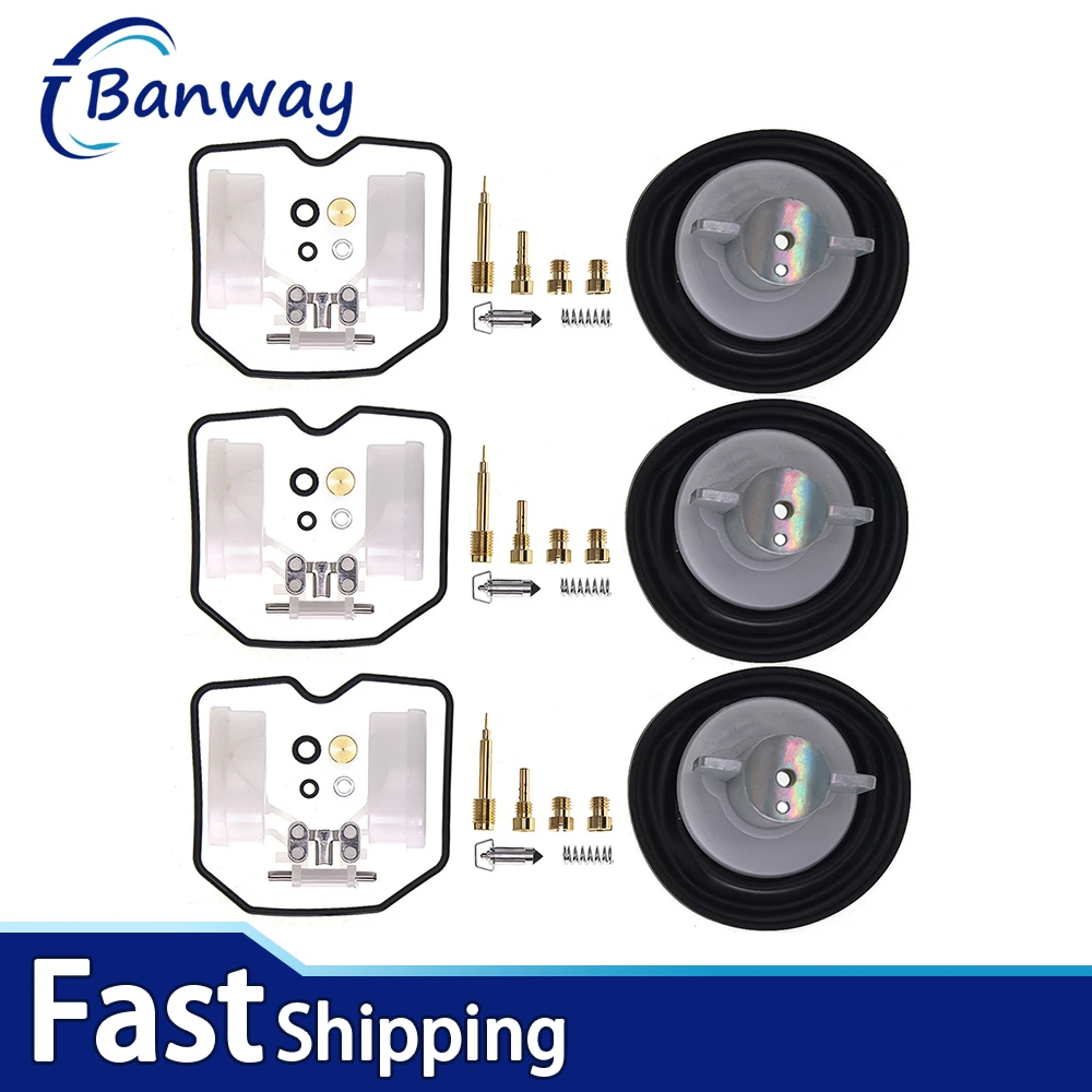 

3Pcs Carburetor Repair Kit For Triumph Tiger 885 Thunderbird Sport Carb Rebuild