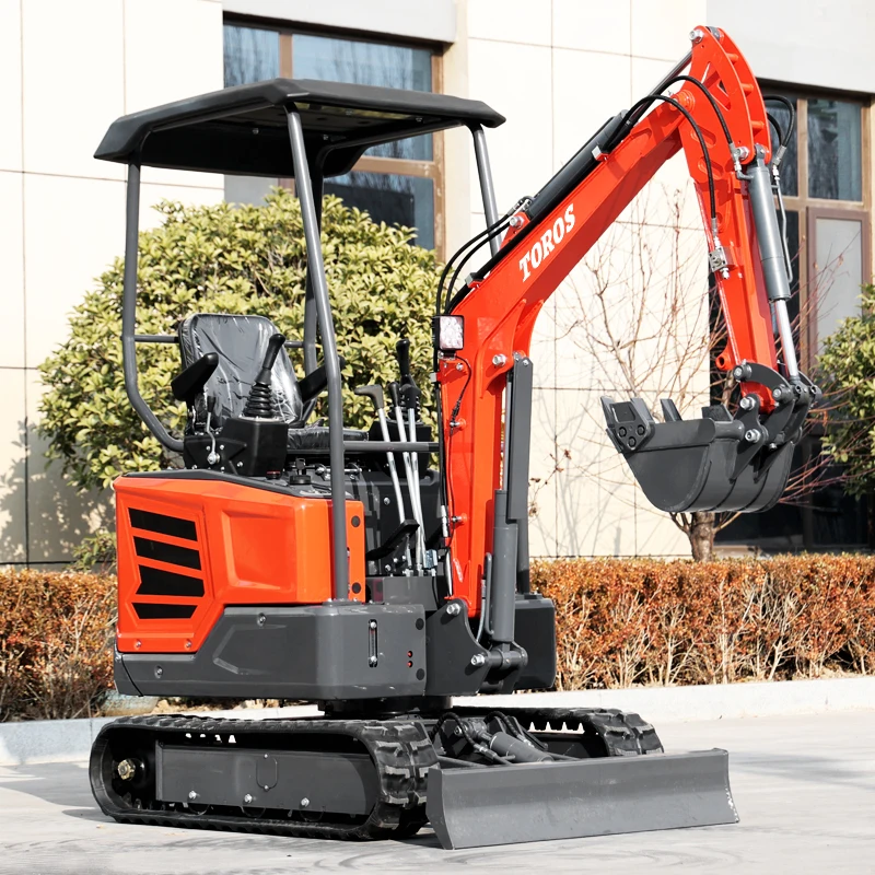 Fast Delivery Small EPA Engin Excavators Machine 1.8 Ton  Mini New Crawler Excavator Digger 2 ton  Manufacturer Micro Bagger