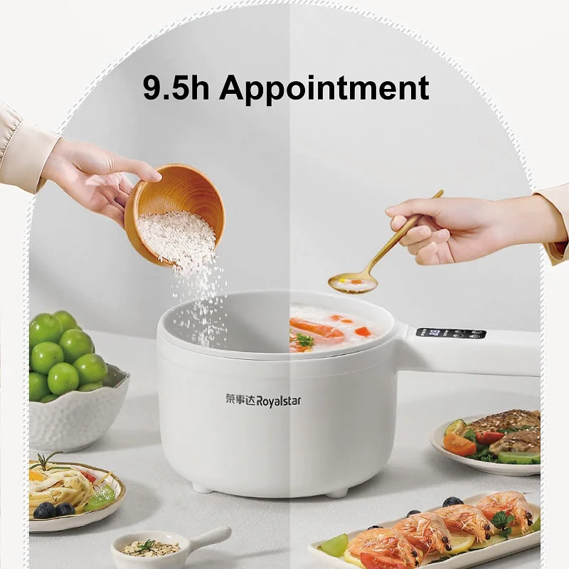 2.5L/ 3L المنزل الكهربائية إناء/ قدر المعكرونة الفورية سعة كبيرة طباخ كهربائي متعدد الوظائف عنبر منخفضة الطاقة المطبخ أداة