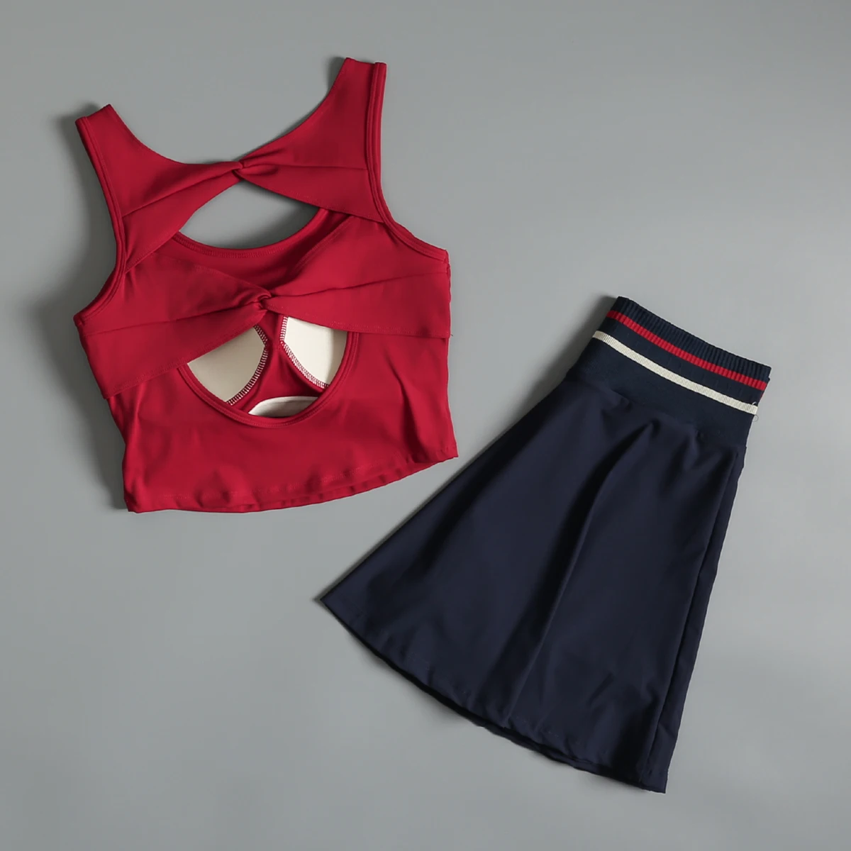 Set Olahraga Tenis Wanita Romp - Pilates Yoga Morning ulasan dan harga