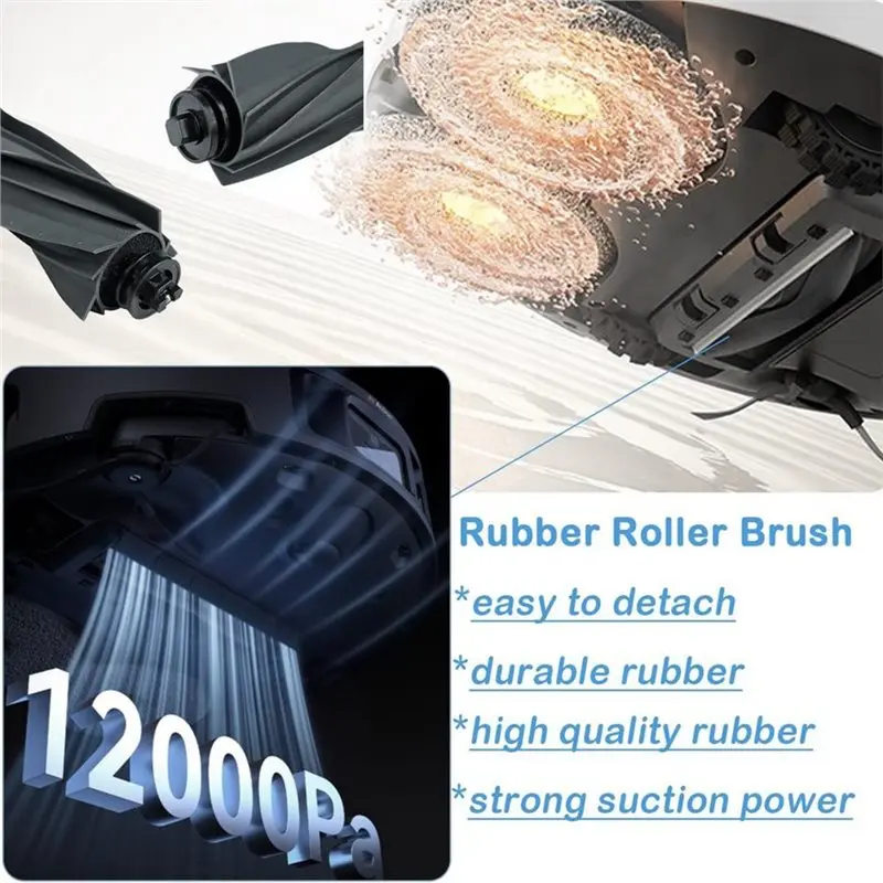 

For Mova P50 Pro Ultra / P50 Ultra , Mova P10 Pro Ultra Robot Vacuum Cleaner Main Brush Mop Cloth Dust Bag Filter Parts