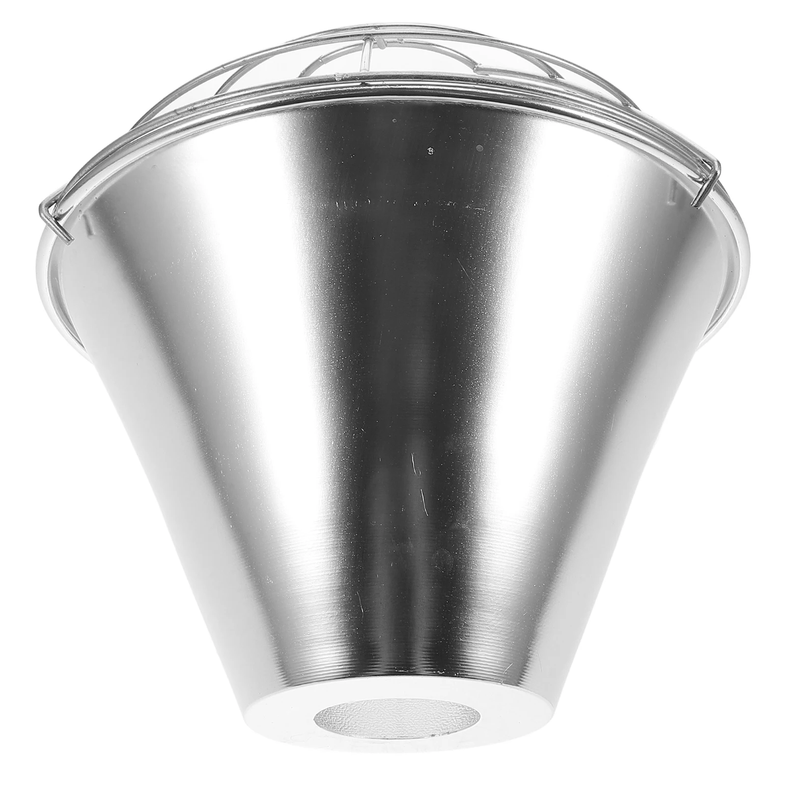 

1 Set Aluminum Alloy Industrial Pendant Lamp Shade Medium Metal Hanging Lampshade With Protective Cover For Factory Corridor