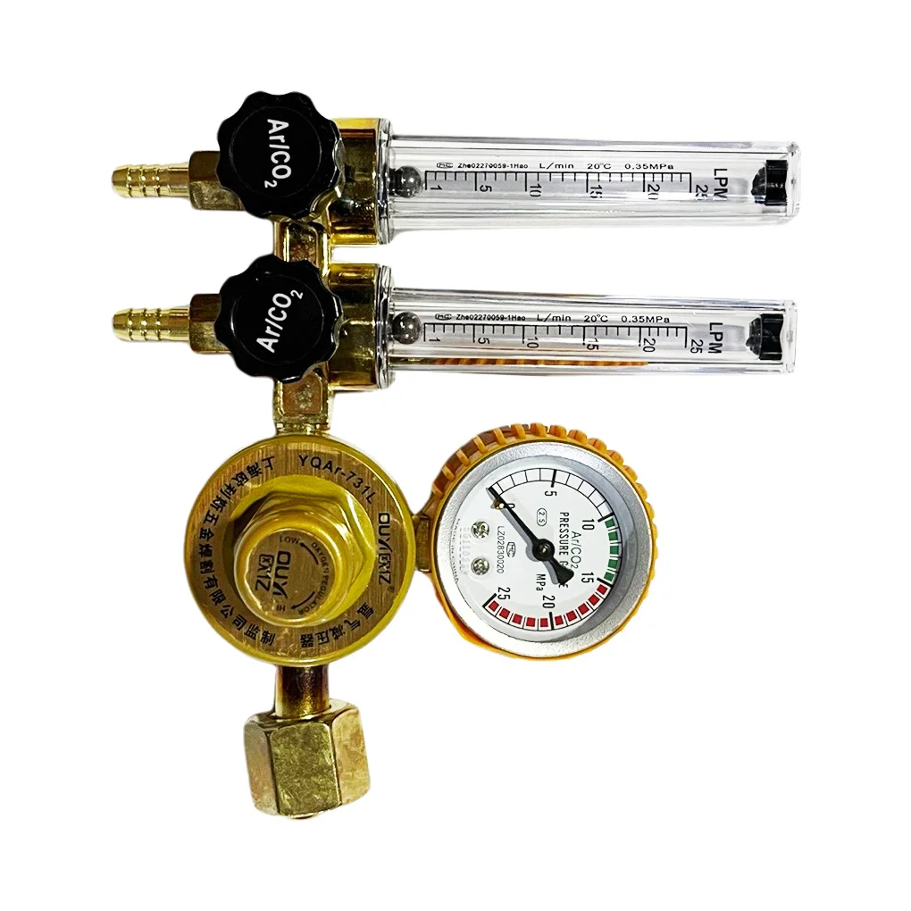 

Для простого и контроля редуктора давления, противоударный регулятор давления из сплава, манометр, расходомер, регулирование аргона, одиночный