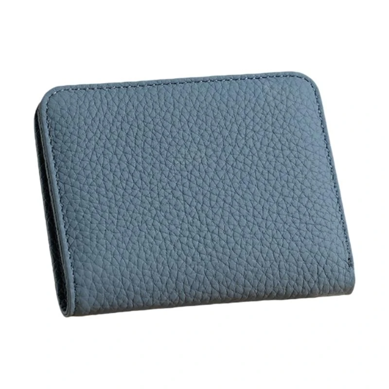 

E8FB Блокирующий кожаный кошелек PU для женщин маленький и стильный картонный слот короткие кошельки для монеты для поездок и