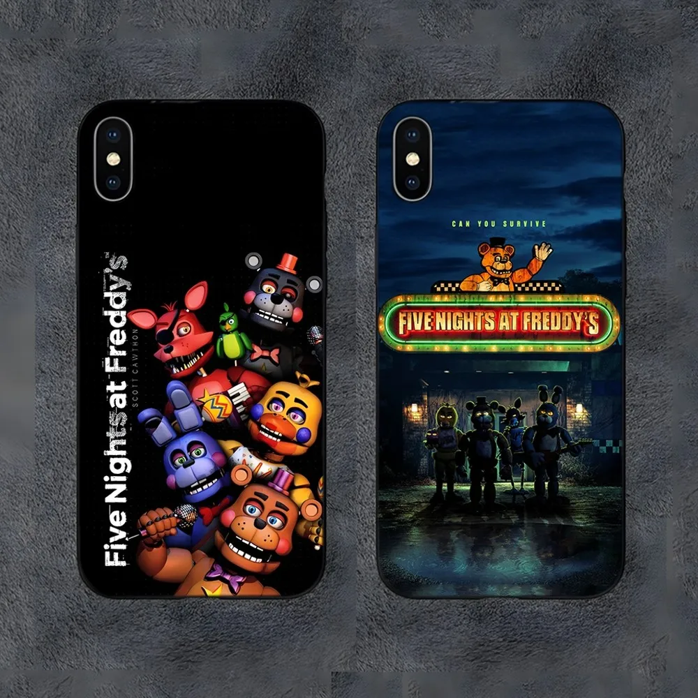 FNAF F-Five N-Nights at-Freddys Phone Case For Samsung S21,S22,S23,S30,Ultra,S20,S30,Plus,S21 Fe,10,9,5G Silicone Cover