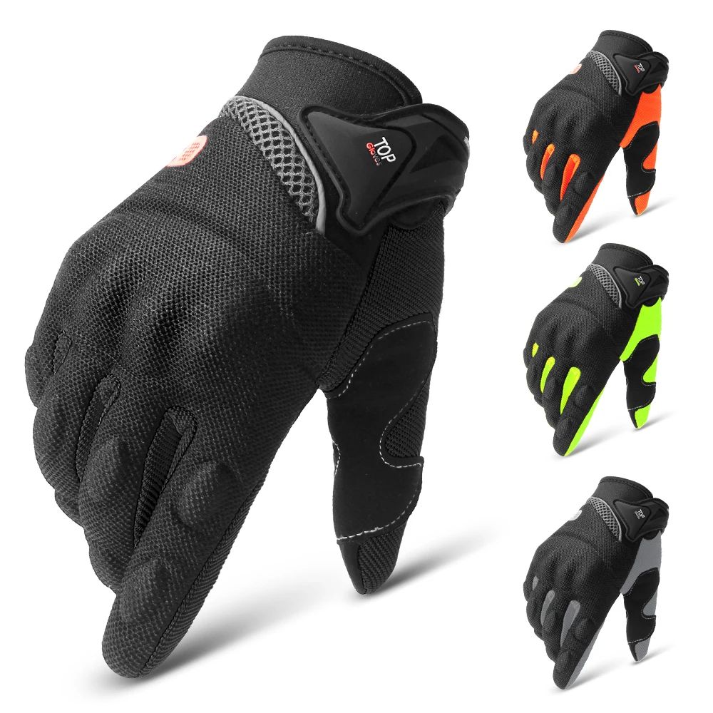 

Men Motorcycle Gloves Touch Screen Moto Motocross Gloves Summer Motorbike Non-slip Wear-resistant Riding Biker Protective Gear