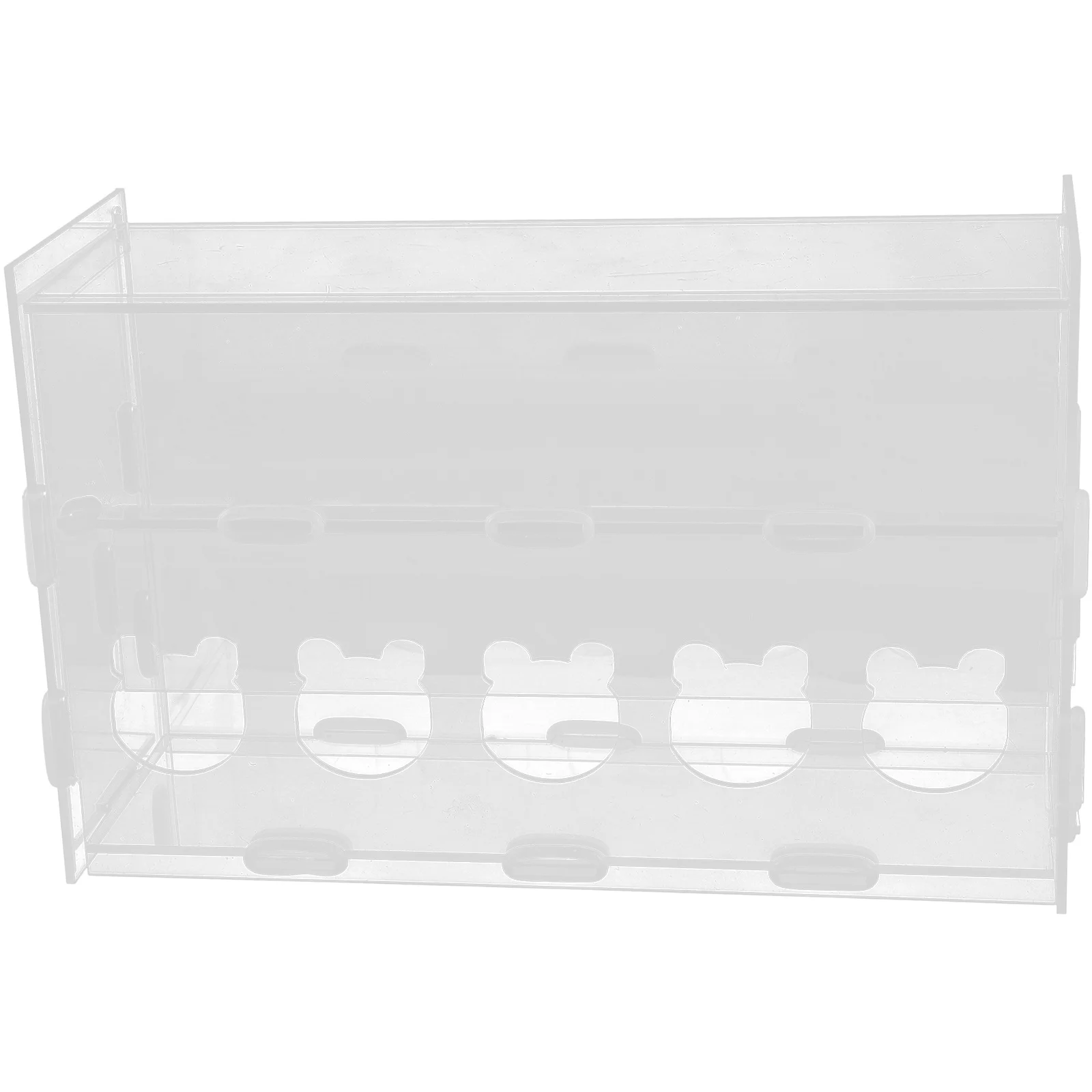 

Automatic Feeder Transparent Acrylic Food Feeding Bowl For Chicken Parrot Rutin Poultry Multi-Use Pet Feeding Container