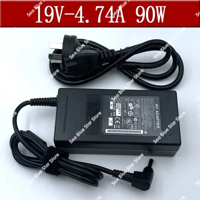 19V 4.74A 90W 5.5 * 2.5MM Charger, Notebook Power Adapter, Suitable for Lenovo F31A Y430 Y450 F41 G450 Charger