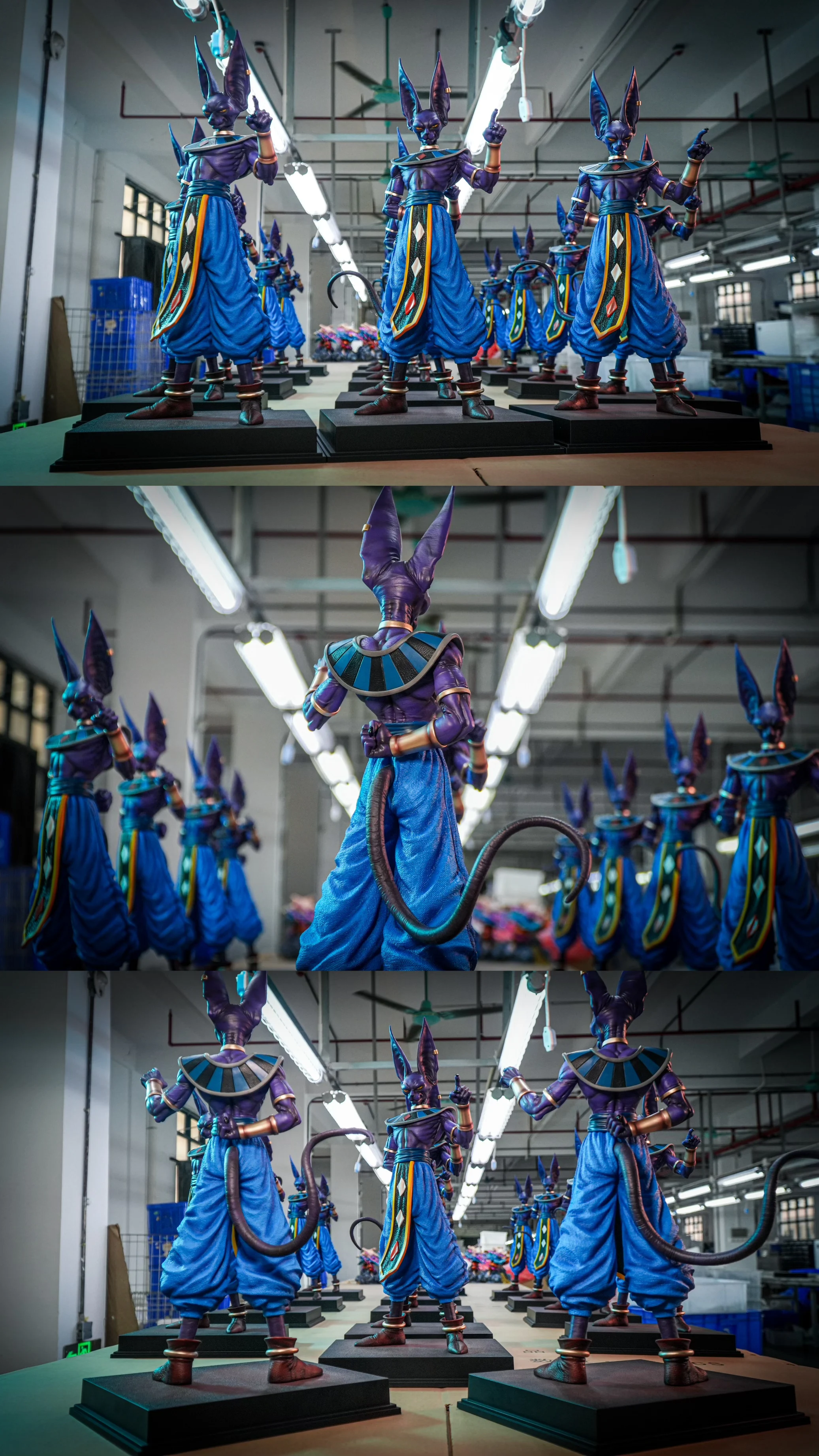 JT Studio Dragon Ball Super Large Destruction God Lord Bilus -50cm Statue Modell handgefertigte Verzierung