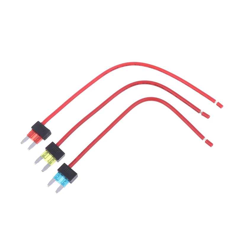 1pc suporte de fusível de carro adaptador de torneira de circuito adicional mini atm lâmina apm mini dispositivo de segurança simples 12v 10a 15a 20a