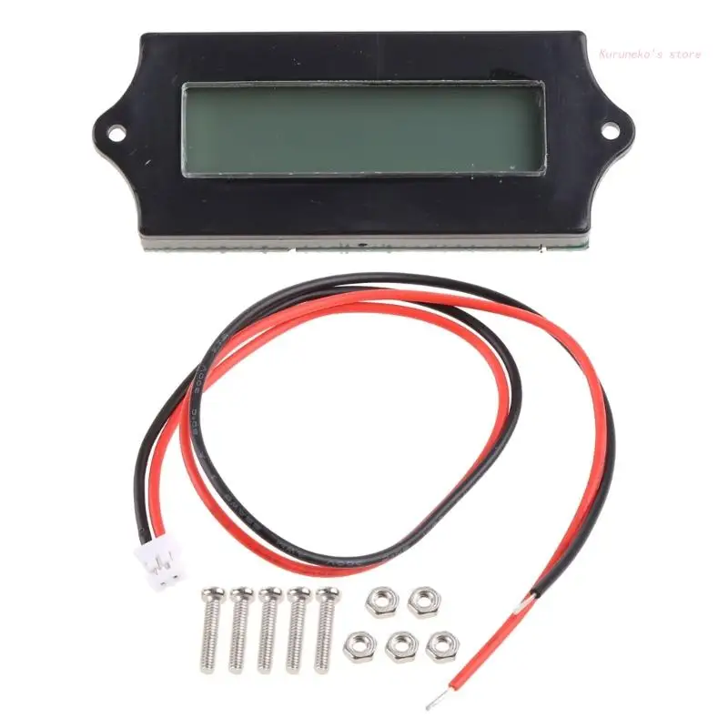 12/24/36/48/60/72V LED Acid Storage Battery Tester Gauge HX6D