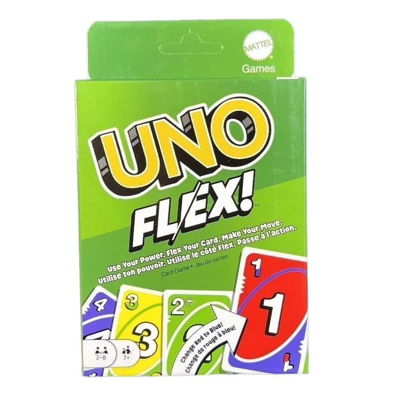 

Mattel UNO игральные карты, раскладные двусторонние шахматы и карточные игры, развлечения для общежития, супер Веселые игральные карты, оптовая продажа