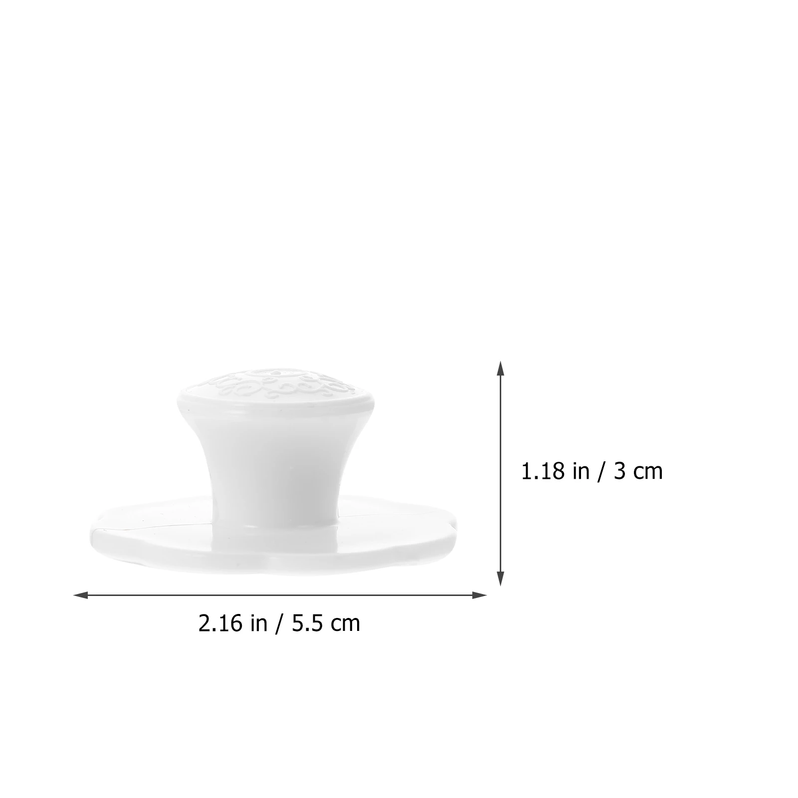 

10pcs PP Cabinet Knobs Polished Paste H Punching Wardrobe Drawer Adhesive Closet Pull Hardware Storage Furniture