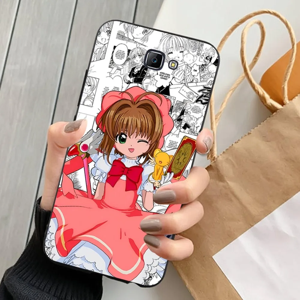 Cartoon Card Captor Sakura Anime Phone Case For Samsung J 7 plus 7core J7 neo J6 plus prime J6 J4 J5 Mobile Cover