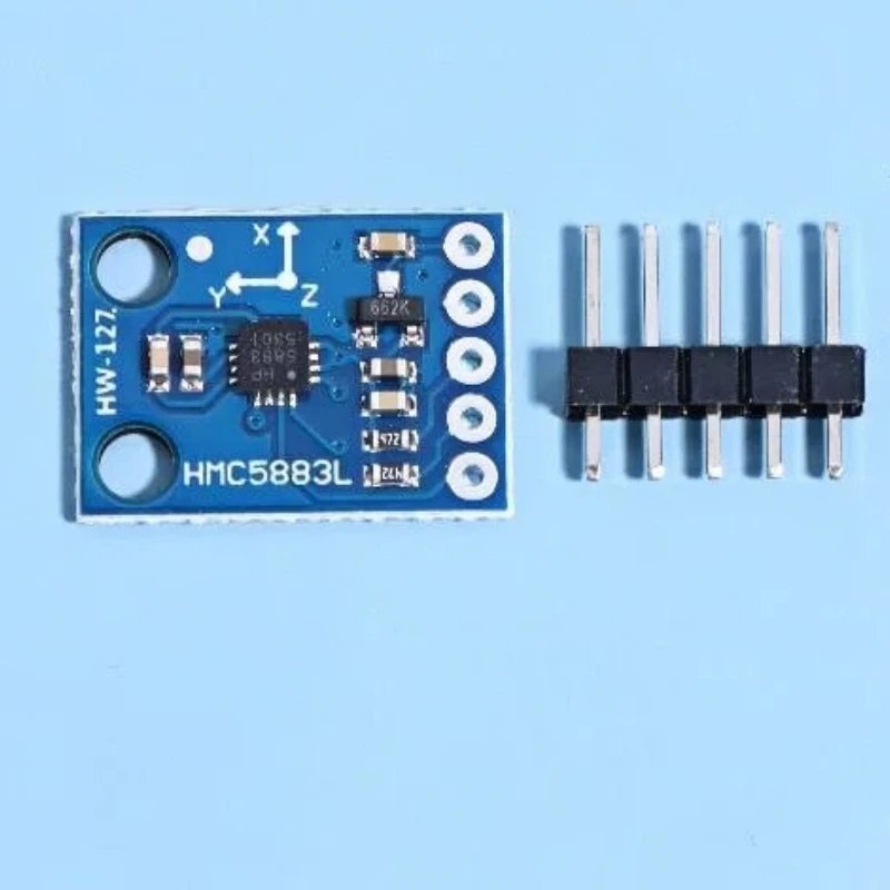 1/3/5pcs GY-273 QMC5883L Three-axis Magnetic Field Sensor 3V-5V Electronic Compass Magnetometer Sensor Module For Arduino