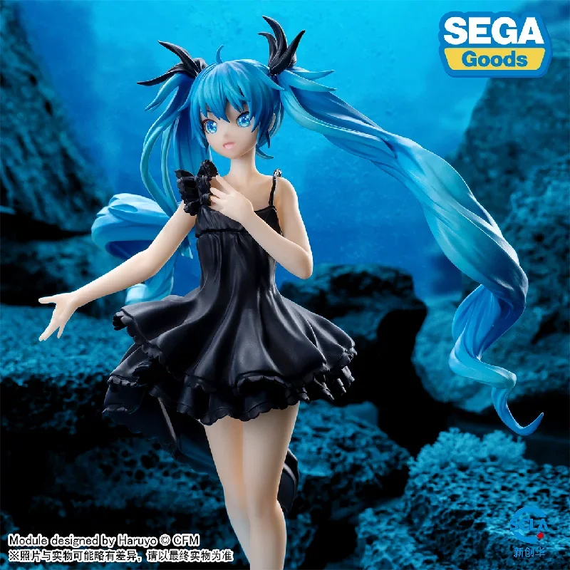 Hatsune Miku Anime Figure VOCALOID Deep Sea Girl Hatsune Miku Character Model Desktop Ornament Toy Gifts