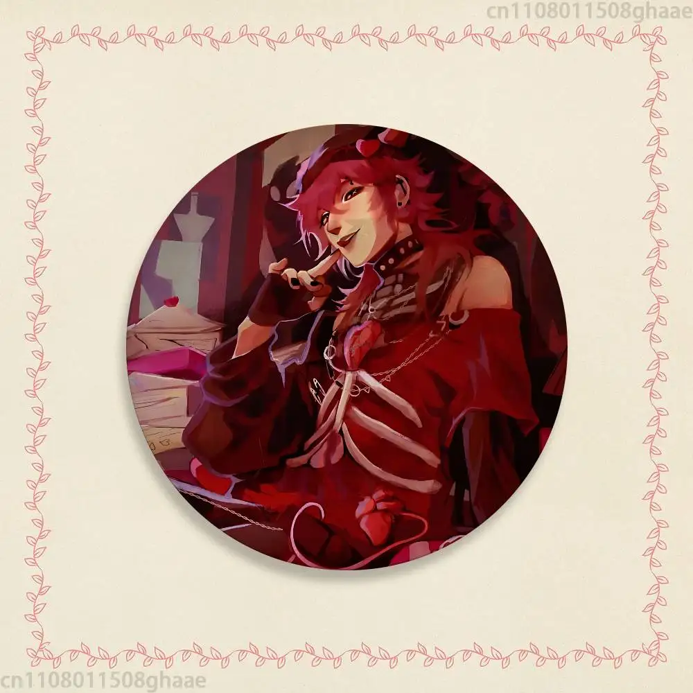 K-Killer Chat Robin Misaki 25mm 75mm 44mm 58mm 32m Brooches Badges Pins for Accessories