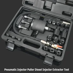 21pcs Pneumatic Injector Puller Diesel Injector Extractor Disassembly Tool Diesel Injector Puller Kit For Diesel Engines Tools