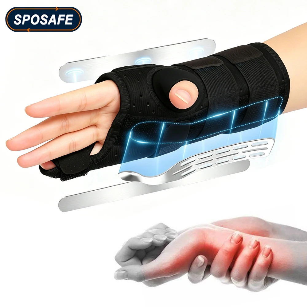 1Pcs Trigger Finger Splint, Pinky Finger Splints for Broken Fingers, Wrist Support Brace for Carpal Tunnel Arthritis Tendonitis