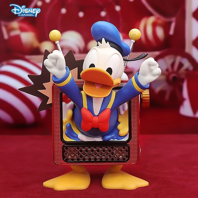 

15 см Дисней ТВ Дональд Дак забавное украшение для рабочего стола подарок модная коллекционная модель детские фанаты подарки на день рождения игрушки