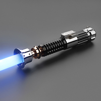 LGT Saberstudio Obi-Wan Xenopixel Lightsaber Metal Hilt FOC Force Heavy Dueling Infinite Color Change  Sensitive Smooth Swing