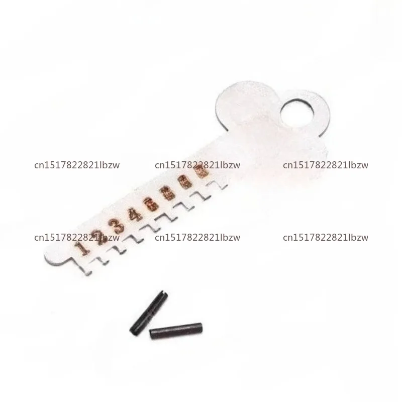 Suitable for7 Pin Tubular Lock Pick Set ,tubular Key Cutter ,professional Locksmith Supplies
