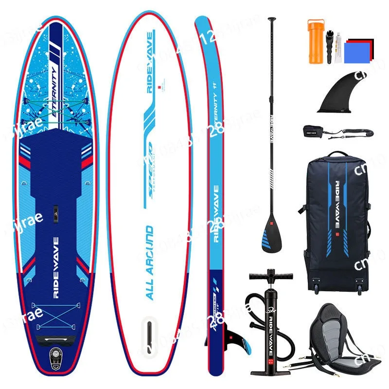 

Water Skateboard Standing Upright Surfboard, SUP Inflatable Pump Board, Paddle Board, PVC Double-layer Inflatable Surfboard