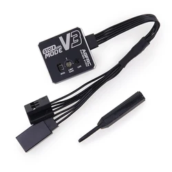 AGFRC GY01 V3 High Voltage Stable Dual Gain Aluminum Case EPA Feature Drift Tuned Racing RC Gyro For RC Drifting Car Boat