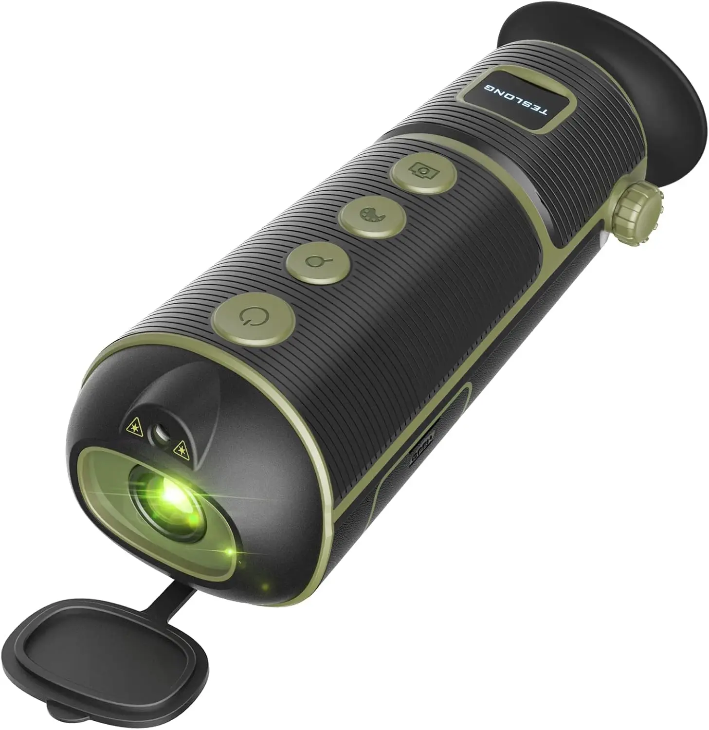 256x192 Thermal Imaging Monocular Handheld Infrared Thermal Scope, Weather-Resistant Thermal Binoculars Short