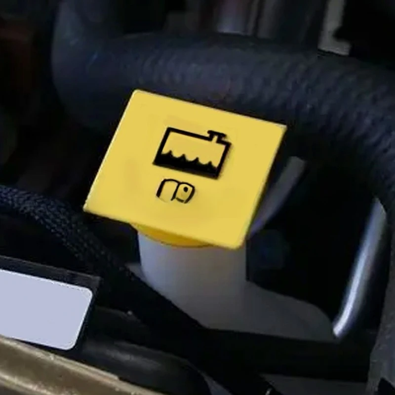 1pc Yellow Radiator Coolant Reservoir Tank Cap Suitable for Jeep Cherokee Wrangler Secondary Kettle Lid Glass Storage Tank Lid - view 6