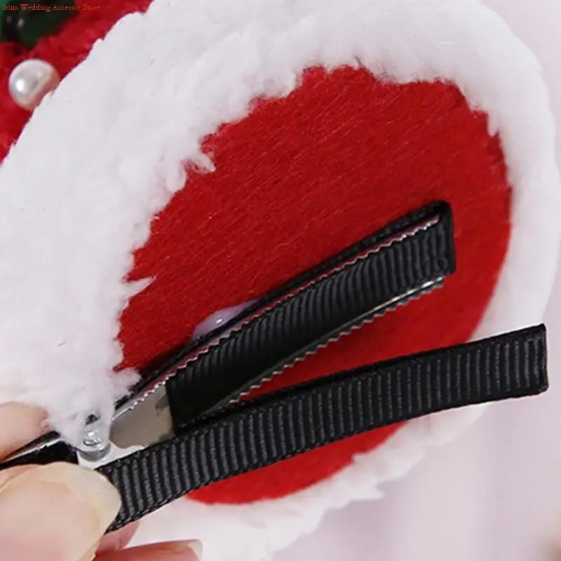G92D Hair Clips for Girl Hair Styling Christmas Mini Snowman Barrettes Design Metal Hair Barrettes for Women
