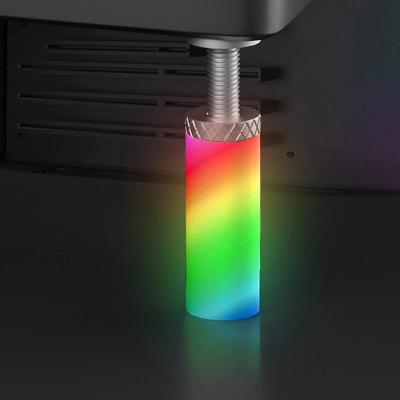 Vertical Graphics Card Holder ARGB Graphics Card Supporter 5V 3Pin Adjustable Vertical Bracket With LED Lights, Easy Install B