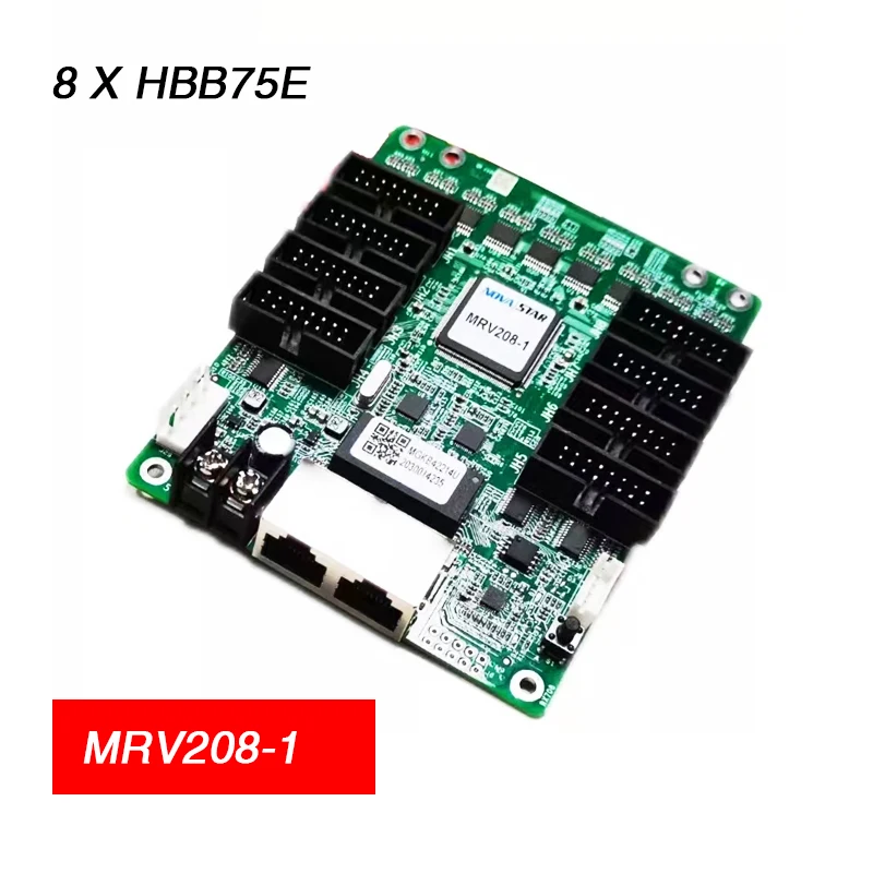 Novastar Led Receiving Card MRV328 / MRV208-1 / DH7508 / DH7508-S Display Control System Card Synchronous 128*512 Pixels 8*HUB75