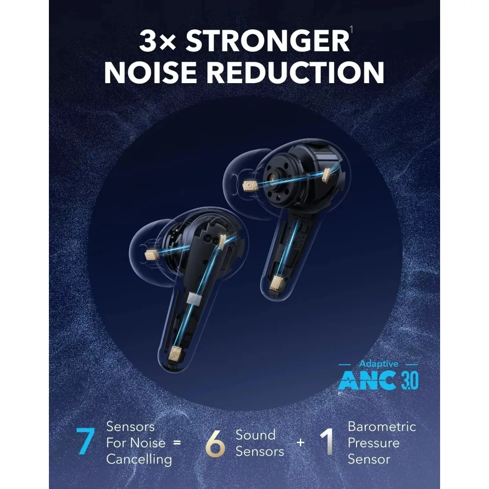 Anker Soundcore Liberty 4 Pro TWS Earbuds Adaptive ANC 6 Mics Fast Charge HiRes Bluetooth Wireless Noise Cancelling Earphones view 5