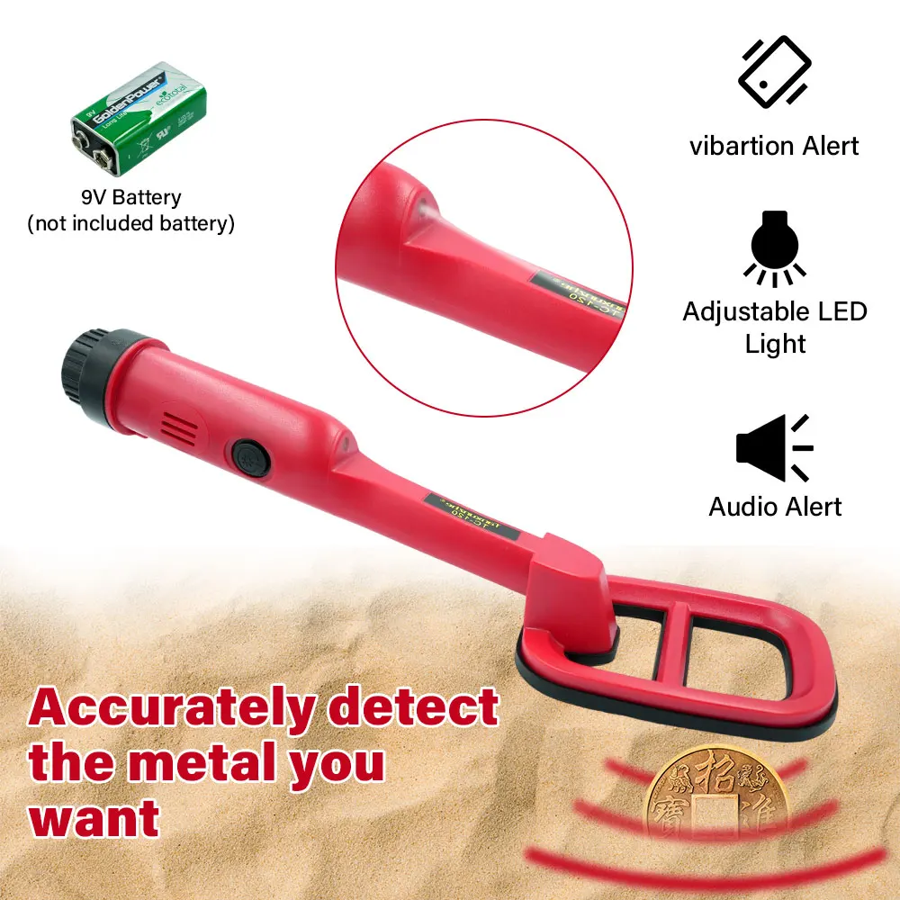 حار بيع TC-120 للكشف عن المعادن نبض مؤشر التعريفي الغوص الكنز تحت الماء للكشف عن المعادن باليد مكتشف المعادن