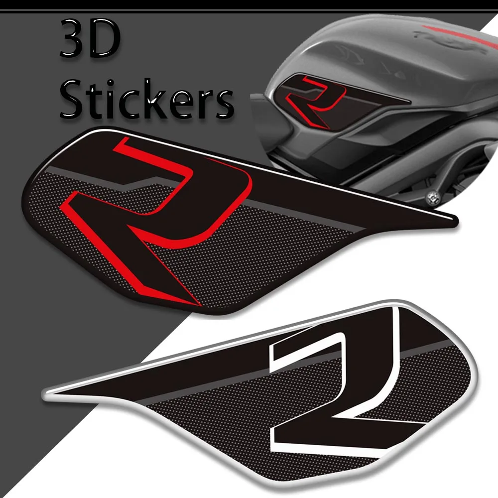 For Triumph Street Triple Daytona 675 765 R RS Motorcycle Stickers Decals Gas Fuel Oil Kit Knee Fish Bone Tank Pad Protector