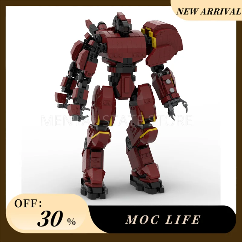 NEW 1214PCS Customized MOC Pacific Rim Movie typhoon Building Blocks Technology Bricks DIY Creative Assembly Toys Holiday Gifts